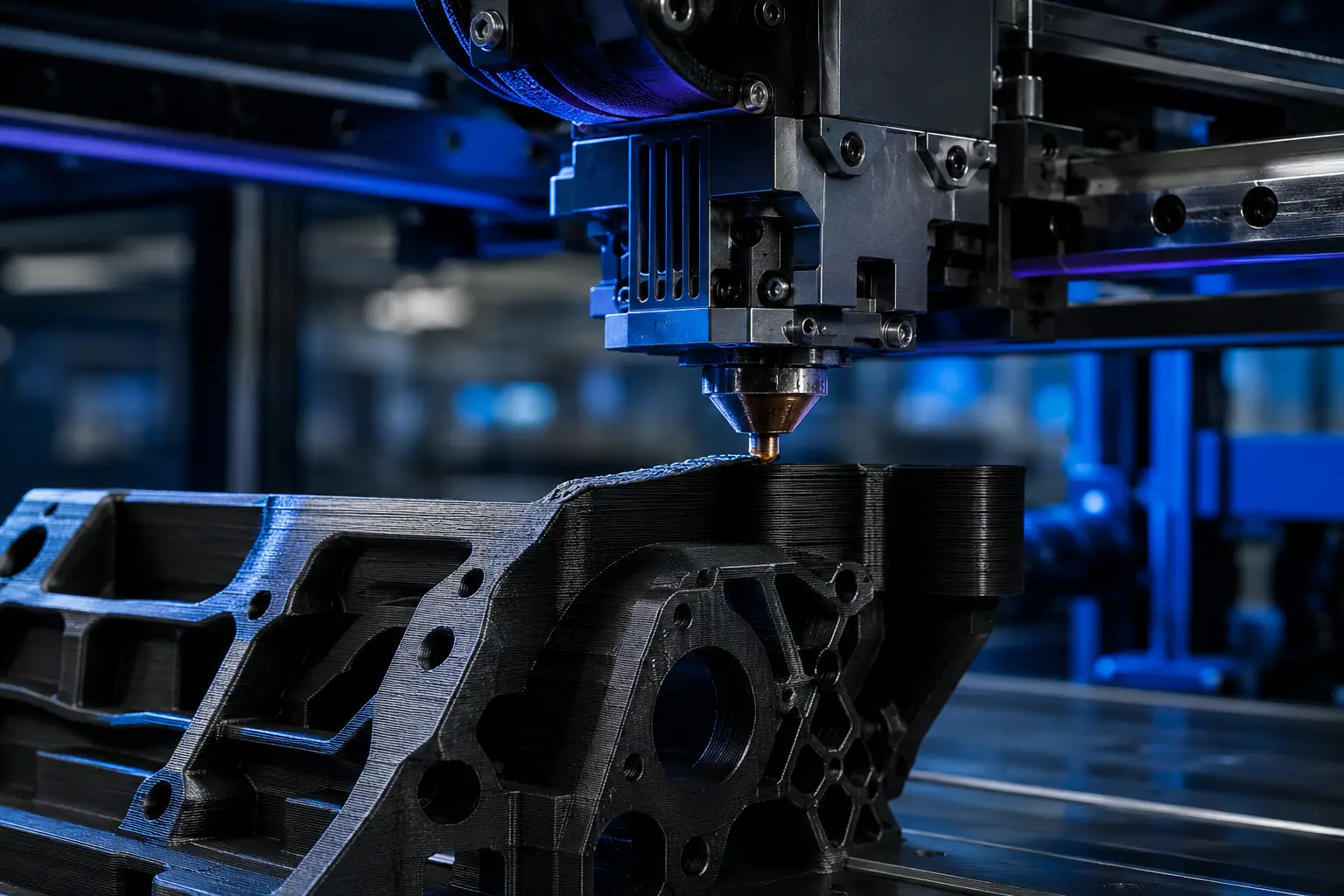 Dépôt de matière précis sur une pièce technique